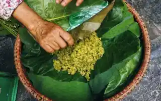 Đặc sản cốm làng Vòng Hà Nội