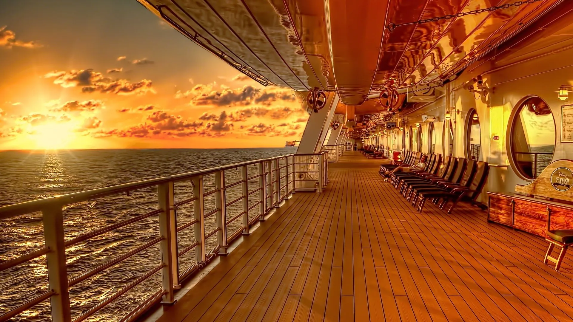 Sunset on Deck