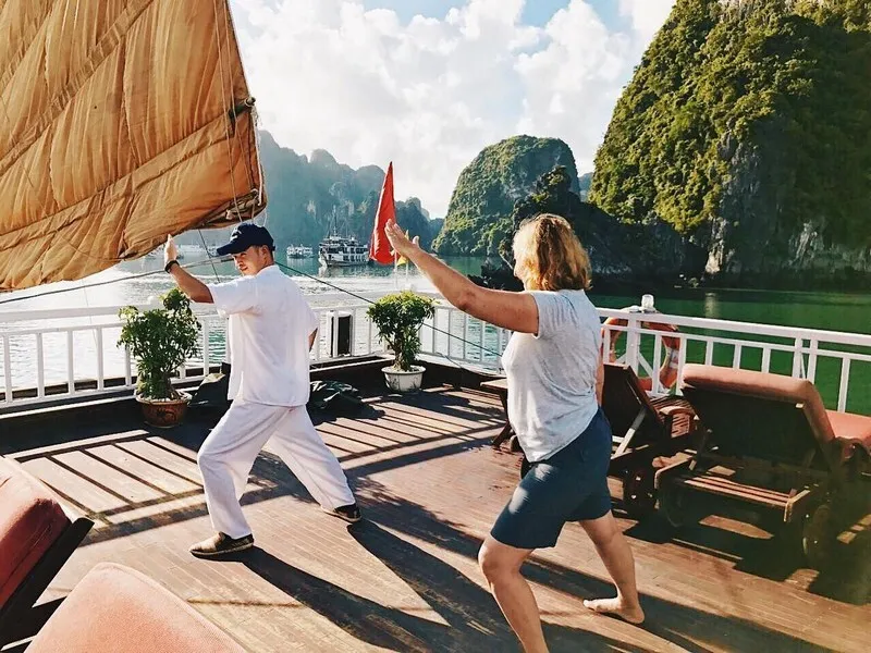 Thái Cực Quyền lúc bình minh