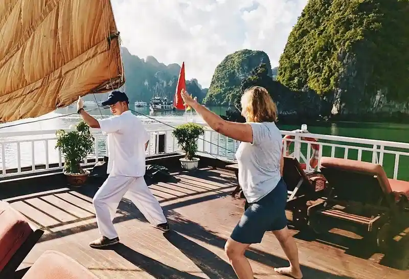 Thái Cực Quyền lúc bình minh