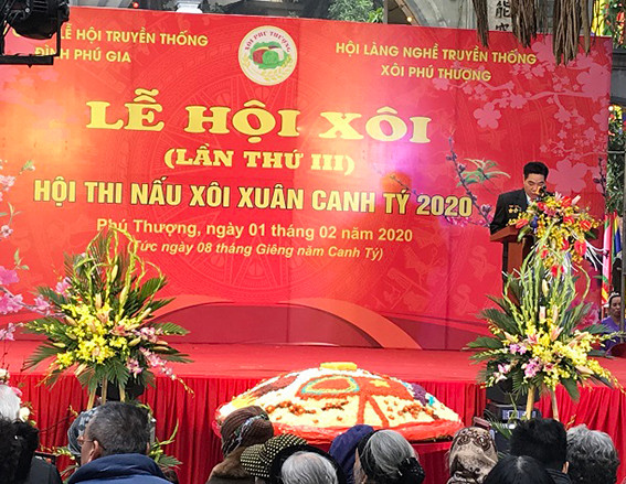 Xôi Phú Thượng Món quà quê của người Hà Nội