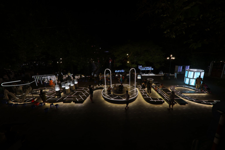 “Con đường Eurotile” – Dấu ấn nghệ thuật giữa lòng Hà Nội