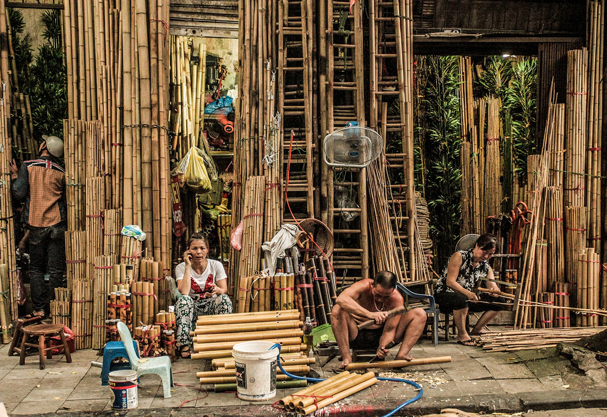 Những góc phố rêu phong là hiện thân của thời gian